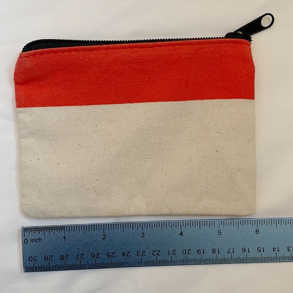 Mini canvas pouch never used!! - Picture 2 of 7